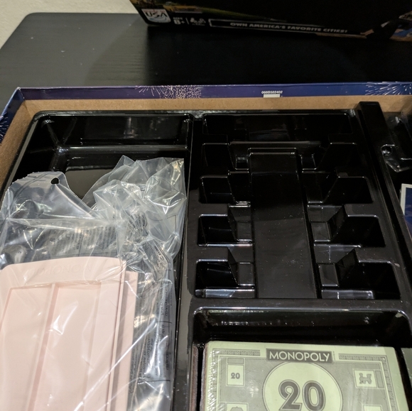 Monopoly Here & Now Board Game - Blue and Red - Picture 10 of 11